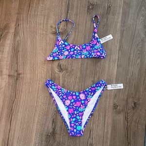 Bright Swimwear, Bali top & Capri bottom, size S